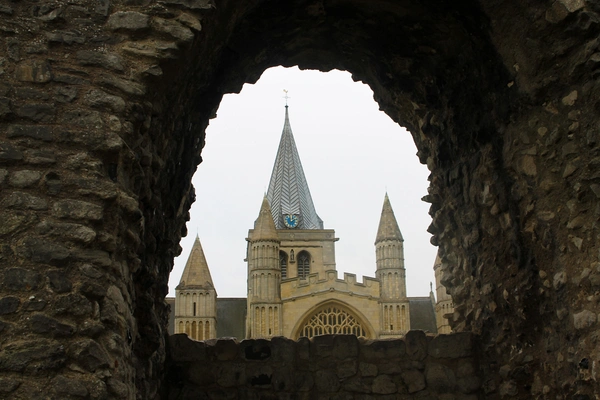 Cathedral view from Castle
