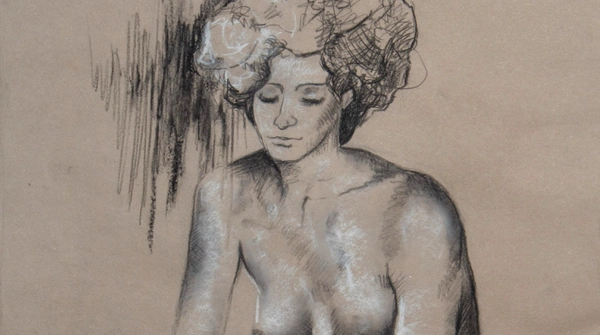 Catrinel Lupu nude 2 student drawing