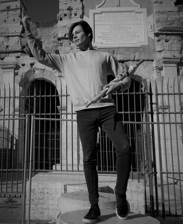 Rome Trip Xander Prima Porta Pose