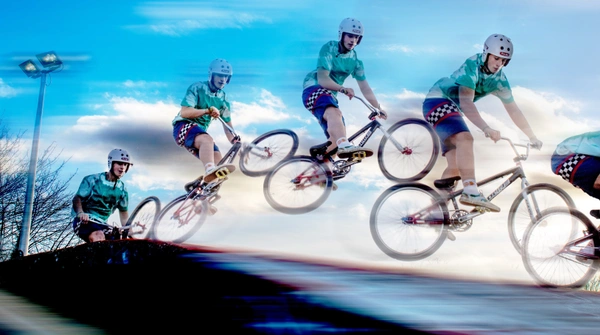 Zach Rendall Todd BMX biker photographed by George Crawfor